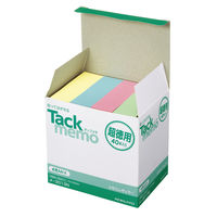 コクヨ タックメモ超徳用75×25mm4色（40冊・100枚/冊） メ-3013N 1セット（80冊：40冊入×2箱）