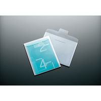 コクヨ クリヤーホルダー＜エンベロープタイプ＞A4縦 透明 フ-SE775T 1セット（100枚：1枚×100）