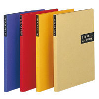 コクヨ　スクラップブックＳスパイラルとじ固定式Ａ４クラフト　青　1セット（10冊：1冊×10）
