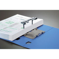 コクヨ チューブファイル 両開き パイプ式ファイル Vツイン（オール樹脂）A4縦とじ厚60背幅74青フ-VT660NB 1セット（16冊：1冊×16）（直送品）