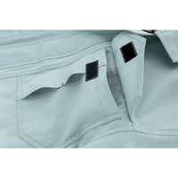 アイトス 長袖サマーブルゾン AZ1630-006 ブルー 3L　（直送品）