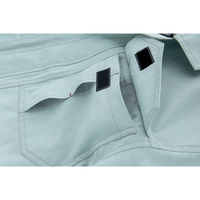 アイトス 半袖ブルゾン AZ1632-003 シルバーグレー 6L　（直送品）