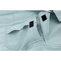 アイトス 長袖シャツ AZ1635-006 ブルー 5L　（直送品）