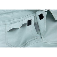 アイトス 半袖シャツ AZ1637-006 ブルー 4L　（直送品）