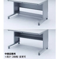 サンワサプライ　中棚　SH-FDシリーズ　SH-FD1270用　ライトグレー　SH-FDN120　（直送品）