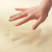 サンワサプライ　低反発OAチェア　オフィスチェア　肘無し　イエロー　SNC-MU1RYK　1脚　（直送品）