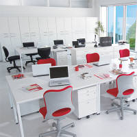 Garage（ガラージ） Ｃ２シリーズ　デスク(幕板付） 平机 引出し無し ホワイト 幅1000×奥行600×高さ700mm 1台（直送品）