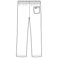 フォーク パンツ ネイビー SS 6003SC-7 1枚　スクラブ