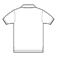 KAZEN ライン入りポロシャツ 介護ユニフォーム 男女兼用 ネイビー LL 236-08（直送品）