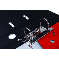 アコ・ブランズ・ジャパン　レバー式アーチファイル　A4タテ　背幅75mm　ブラック　70ST