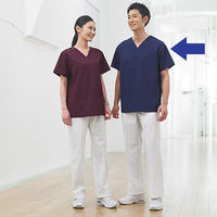 KAZEN スクラブ(男女兼用) 133-98 3L 1枚　スクラブ