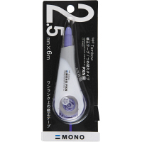 トンボ鉛筆【MONO】修正テープ　モノPXN　2.5mm　本体　CT-PXN2.5　1個