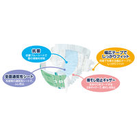 エルモアいちばん　大人用紙おむつ　幅広フィットテープ止め　L　1パック（17枚入）　カミ商事