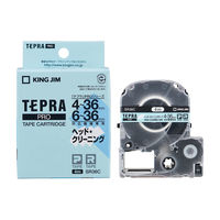 テプラ TEPRA PRO【純正】テープ クリーニング用 幅4-36mm幅対応機用 SR36C 1個 キングジム