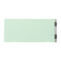 プラス　フラットファイル（統一伝票用）樹脂製とじ具　背幅18mm　ブルー　NO.062N　76025　1セット（30冊：10冊入×3）