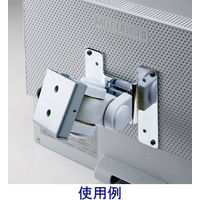 モニターアーム　ディスプレイアーム　1画面　シングル　27インチ対応　12kgまで　CR-LA303　サンワサプライ　1台（直送品）