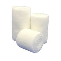 伸縮 包帯 ガーゼ ネップルCP No.3 9cm×9m 1箱（20巻入）【個包装】 竹虎