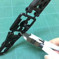 片刃プラスチックニッパ125mm（ラウンド刃） HP940-125XR フジ矢（直送品）