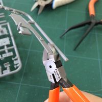 フジ矢 ミニテックプラスチックニッパ(バネ付) 110mm MP5-110 1個