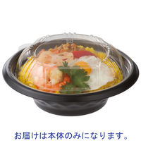 福助工業　福丸丼180　黒　本体　1袋（50枚入）