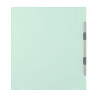 プラス　フラットファイル厚とじ　A4タテ　12冊　7色アソート　No.021NW　樹脂製とじ具