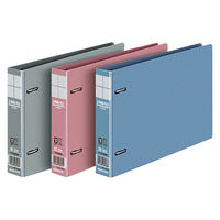 コクヨ Dリングファイル B6ヨコ 2穴 背幅45mm ブルー 青 4冊 フ‐FD438NB