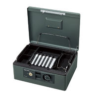 コクヨ 手提げ金庫＜ダイヤル付き型＞ A4（1号） ダークグレー CB-11DM