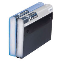 キングジム ドキュメントファイル エコノミータイプ A5 青 2254アオ 1冊