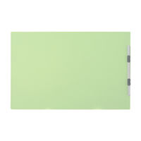 プラス フラットファイル A3ヨコ 樹脂製とじ具 グリーン 緑 10冊 No.002N