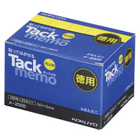 コクヨ タックメモ お徳用 52×14.5mm 黄 100 メ-2005 1セット(25000枚:2500枚×10箱)