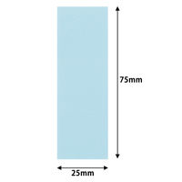 コクヨ タックメモ（お徳用・付箋タイプ） 75×25mm メ-2003-B 1セット（200冊：20冊×10箱）