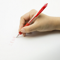 三菱鉛筆(uni)　VERY楽ノック SN-100　0.7mm　赤　1箱(10本入）