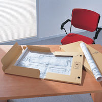 キングジム 図面ファイルGB A2 2つ折 背幅27mm 1142 5冊