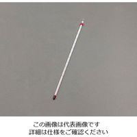 佐藤計量器製作所 赤液棒状温度計　０～１００℃ 0110-00 1セット(5本) 1-610-14