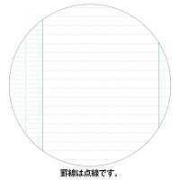 小林クリエイト 歯科診療録1号紙（A4サイズ） 緑色 1-A4M 1袋（100枚入）