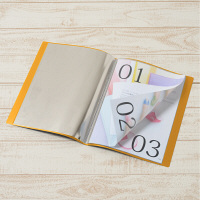 プラス　スーパーエコノミークリアーファイル　A4タテ　10ポケット　イエロー　FC-121EL　88414　1箱（10冊入）