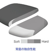 CG11WR FZK3 |オカムラ CG-M オフィスチェア 肘無し 背メッシュ座ファブリック ミディアムブルー 1脚（直送品）