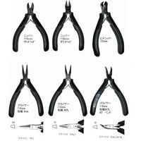エスコ 6本組 精密用ニッパー・プライヤー(ESD) EA537HK-7 1組（直送品）