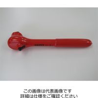 エスコ 1/2”DRx200mm 絶縁ラチェットハンドル EA640LC-4 1本(1丁)（直送品）