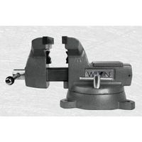 エスコ 150mm/0ー146mm メカニックバイス(回転台付) EA525W-150 1台（直送品）