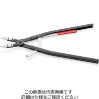 エスコ 252ー400mm 穴用スナップリングプライヤー EA590A-6 1丁（直送品）