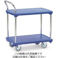 エスコ 810x500mm/200kg 運搬車(二段式/ブレーキ付) EA520BE-6 1台（直送品）