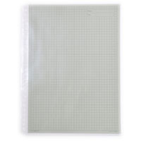 コクヨ　クリヤーブック替紙　B5タテ26穴　グレー　ラ-381NM　1箱（200枚：10枚入×20袋）