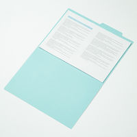 コクヨ 個別フォルダー カラー B4 青 B4-IFB 1セット(100冊)