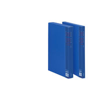 コクヨ ケースファイル PPシート A4 背幅35mm 青 フ-930NB 1セット(15冊)