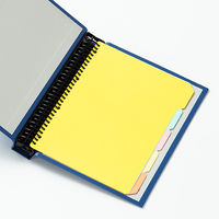 コクヨ　バインダーMP（PP貼り）A4縦　30穴　200枚収容　青　1セット（5冊）