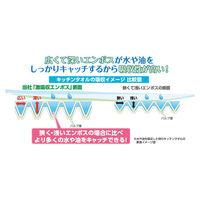 キッチンペーパー 激吸収キッチンタオル ミニサイズ 100カット FSC認証紙 1箱（8パック入） 王子ネピア  オリジナル