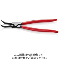 エスコ 85ー140mm 軸用スナップリングプライヤー/45 ゚ EA590BA-15 1丁（直送品）