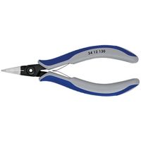 エスコ 130mm 精密用プライヤー(グリップ・バネ付/平) EA537KP-1 1丁（直送品）