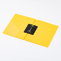 リヒトラブ　リングファイル　A4タテ　背幅27mm　黄　F867U　1箱（10冊入）